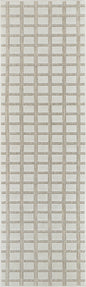 FurniShip Abstract Geometric Cream Rug - 4' x 6'