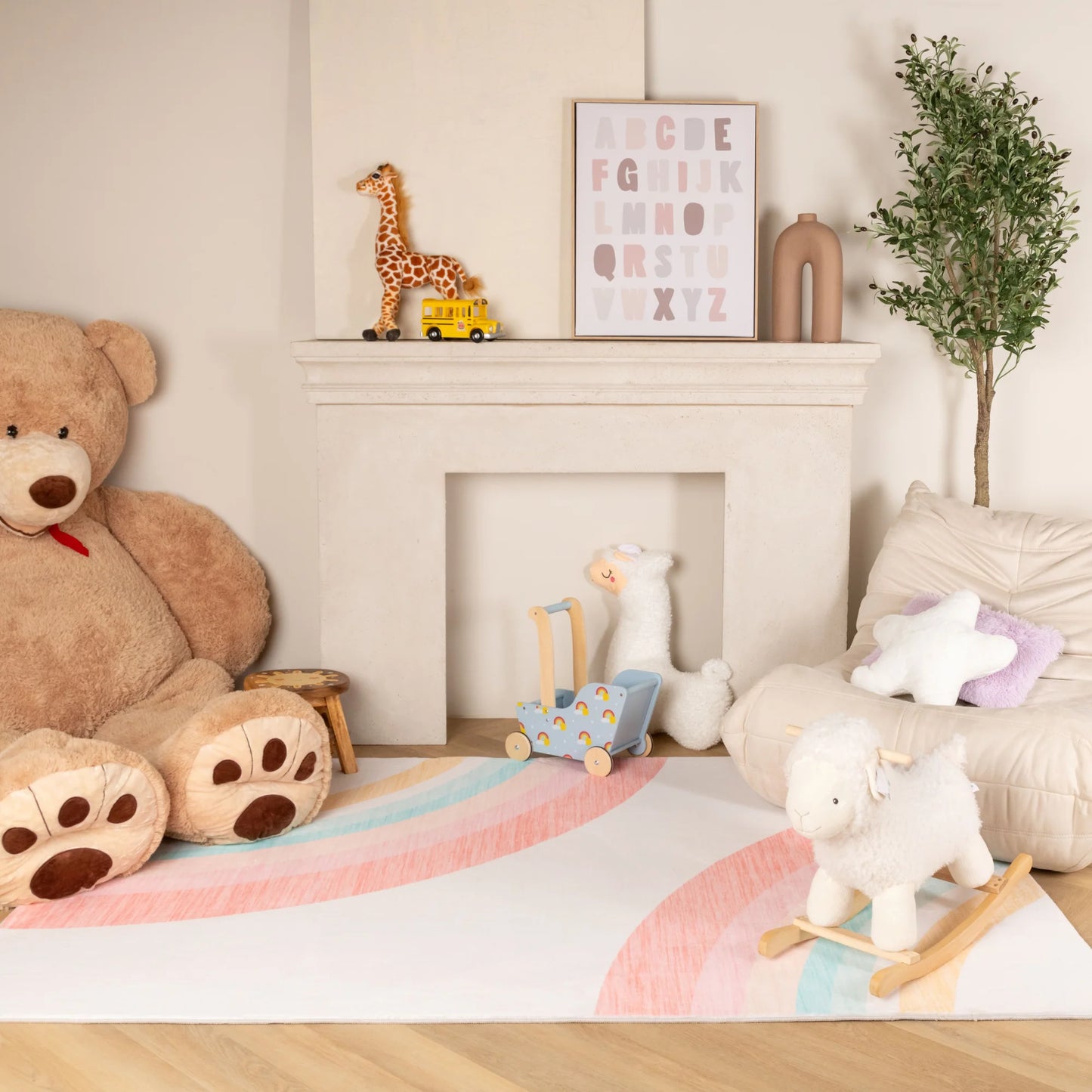 FurniShip Kids Playroom Rug