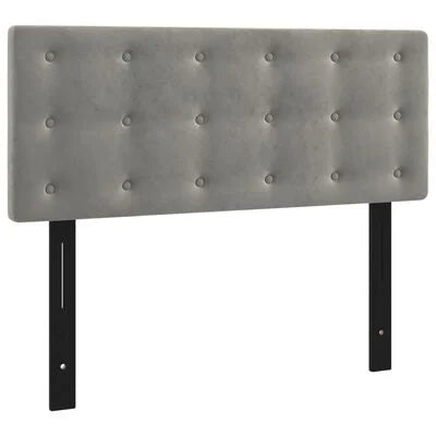 FurniShop Headboard Light Gray 39.4"x2"x30.7"/34.6"